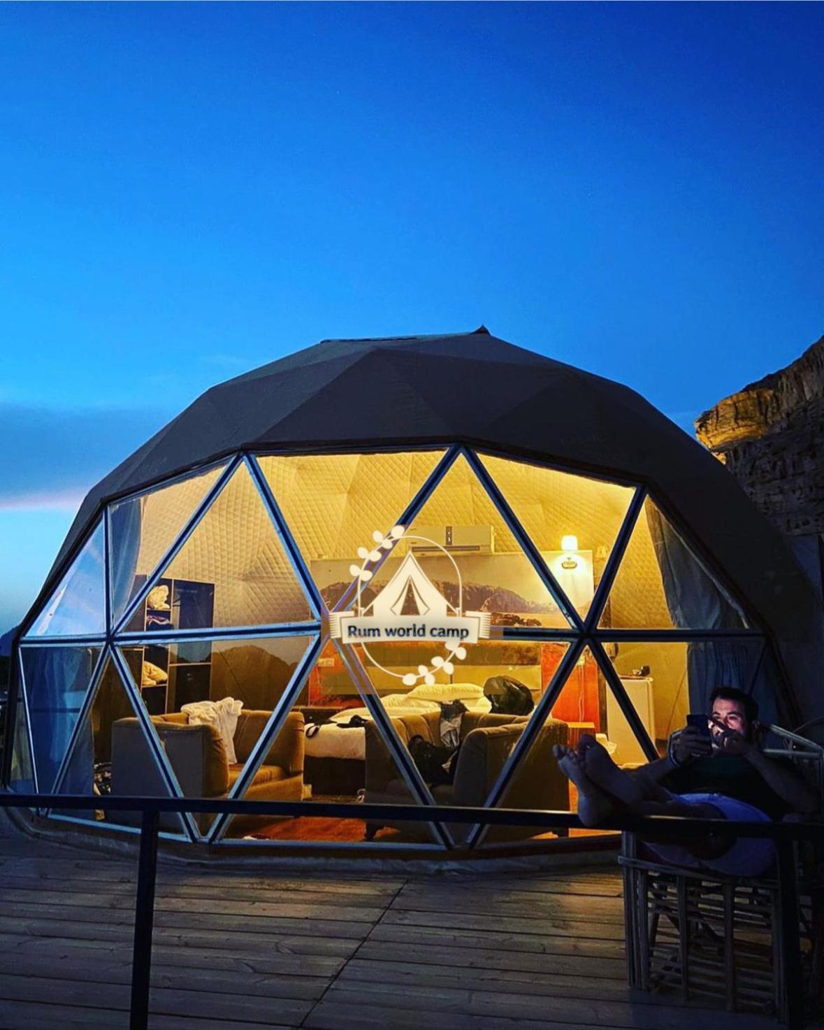 Campingplatz World Bubble Luxury Camp Wadi Rum
